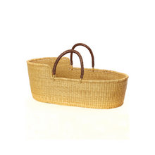 Load image into Gallery viewer, Ghanaian Natural Moses Basket