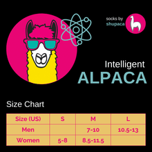 Load image into Gallery viewer, NEW! Alpaca Socks - Incan - Amethyst: Large