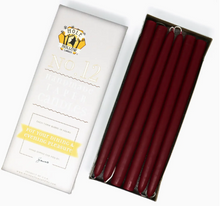 Load image into Gallery viewer, 12" Taper Candle Burgundy