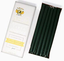 Load image into Gallery viewer, 12" Taper Candle Hunter Green