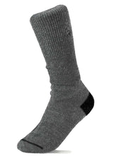 Load image into Gallery viewer, Alpaca Business Socks Charcoal Large