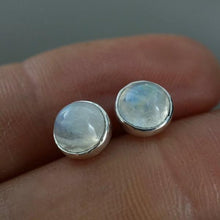 Load image into Gallery viewer, Moonstone Studs