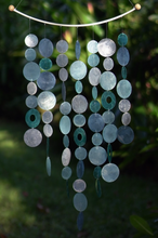 Load image into Gallery viewer, Arch Capiz Chime Blue