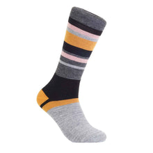 Load image into Gallery viewer, NEW! Alpaca Socks - Linea - Espresso: Medium