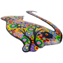 Load image into Gallery viewer, Happy Kitty Haitian Steel Drum Wall Art, 13 inch