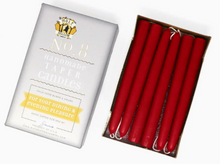 Load image into Gallery viewer, 8" Taper Candle Sweetheard Red