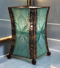 Load image into Gallery viewer, Hourglass Table Lamp Sea Blue