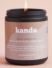 Load image into Gallery viewer, Amber Sandalwood Candle 8OZ