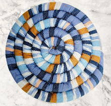 Load image into Gallery viewer, LG Azure Spiced Spiral Trivet