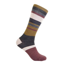 Load image into Gallery viewer, NEW! Alpaca Socks - Linea - Plum: Large