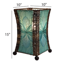 Load image into Gallery viewer, Hour Glass Table Lamp Sea Blue