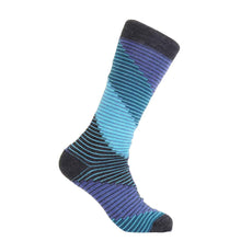 Load image into Gallery viewer, NEW! Alpaca Socks - Tetris - Aqua: Medium