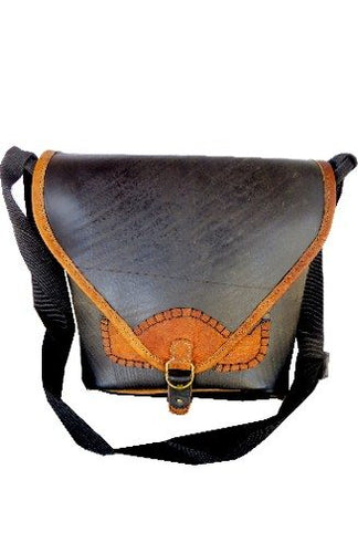 Recycled Tire Crossbody Bag