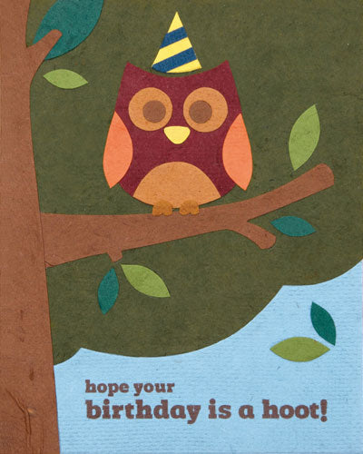 Birthday Hoot Card