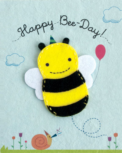 Happy Bee-Day Card