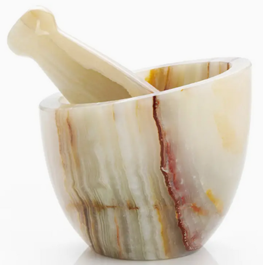 Onyx Mortar & Pestle