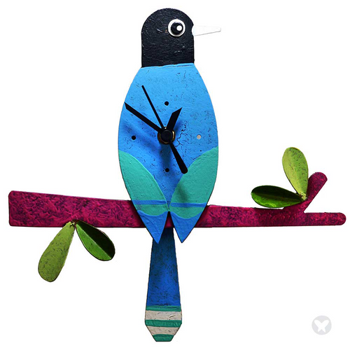 Bird Branch Clock
