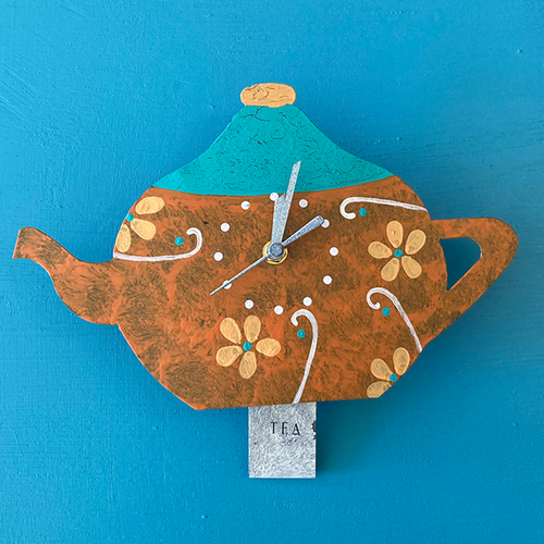 Teapot Wall Clock