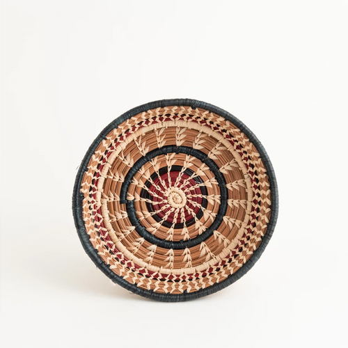 Small Pinwheel Pine Needle Basket