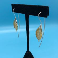 Load image into Gallery viewer, Two-Toned Calla Lily Earrings
