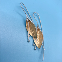 Load image into Gallery viewer, Two-Toned Calla Lily Earrings
