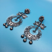 Load image into Gallery viewer, Sterling Silver Lovebird Earrings
