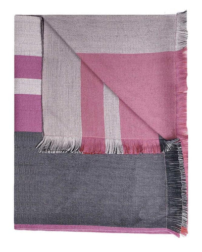 Sangria Alpaca Reversible Throw