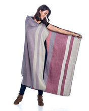 Load image into Gallery viewer, Huckleberry Alpaca Throw
