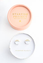 Load image into Gallery viewer, Honeycomb Mother of Pearl Studs
