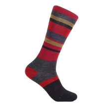 Load image into Gallery viewer, NEW! Alpaca Socks - Linea - Crimson: Small
