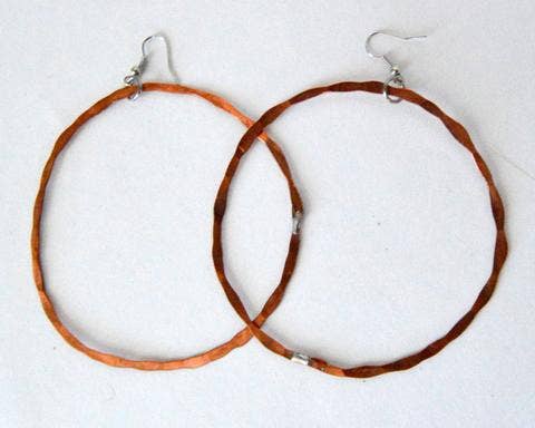 Larger Love Circle Sobho Earrings