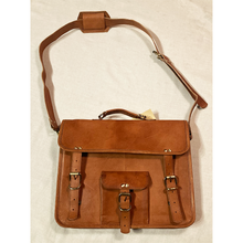 Load image into Gallery viewer, Leather Messenger Bag

