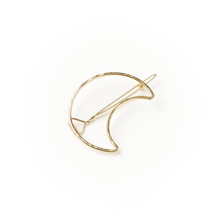Load image into Gallery viewer, Indukala Crescent Barrette
