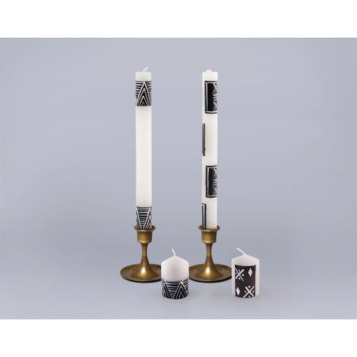 Mudcloth Candle 9