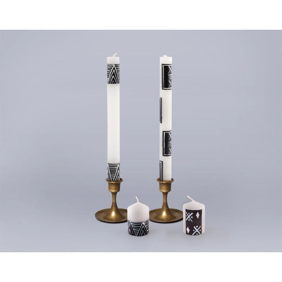 Mudcloth Candle 9