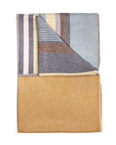 Gold Rush Alpaca Throw