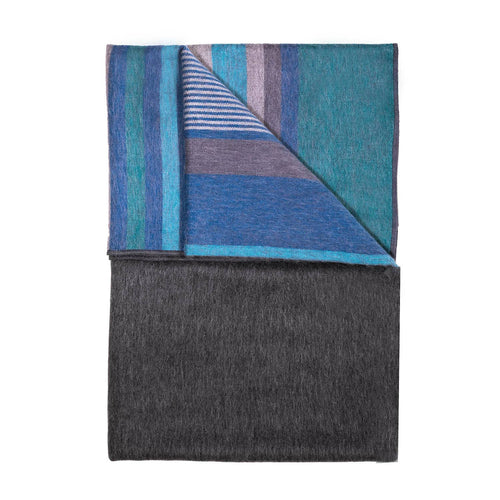 Dark Sea Alpaca Blanket