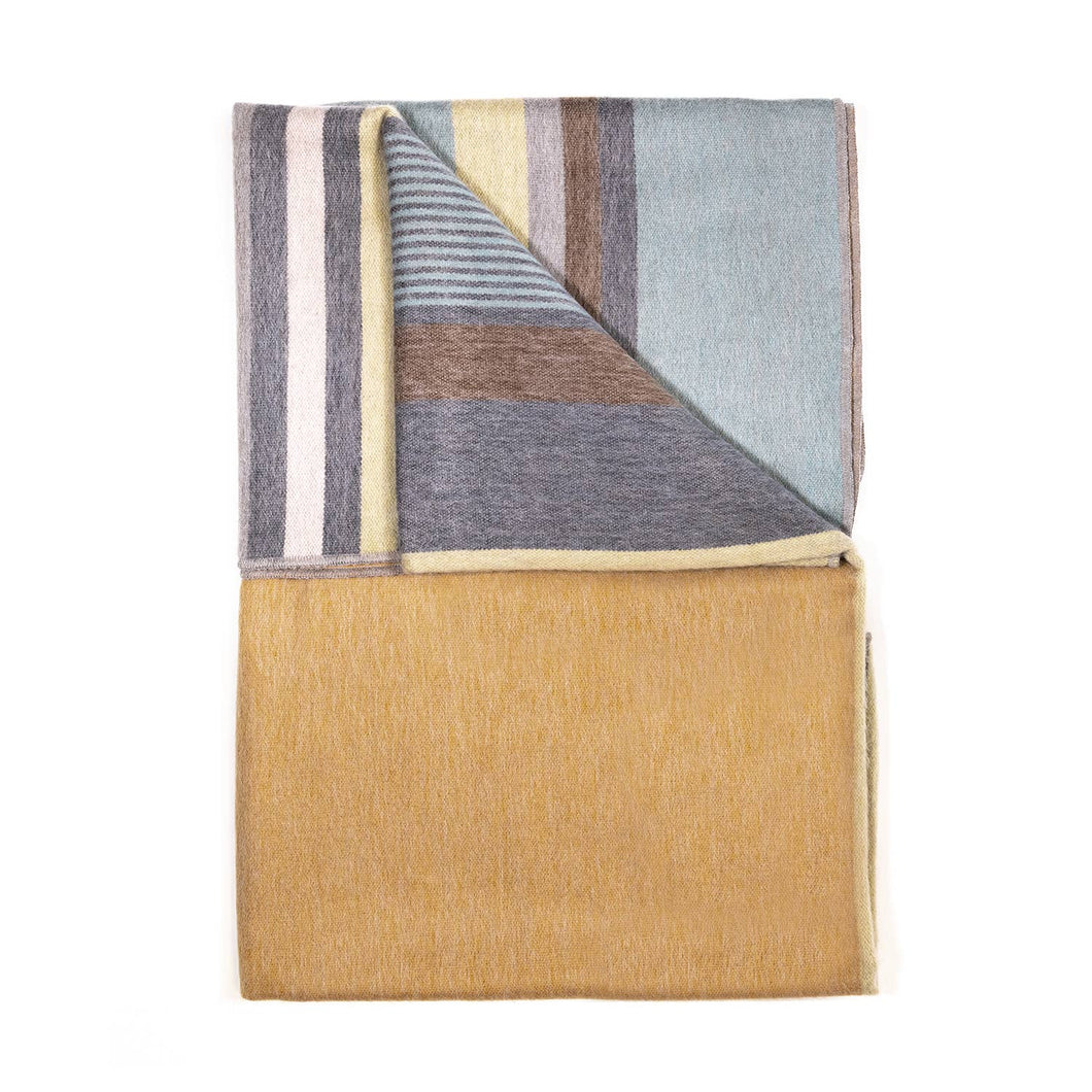 Gold Rush Alpaca Blanket