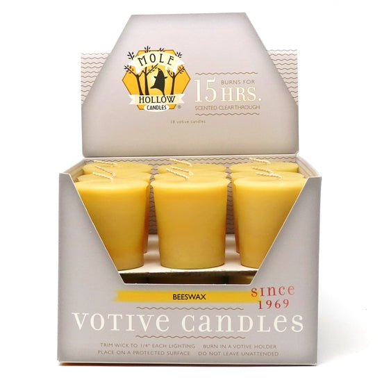 Natural Beeswax Votive