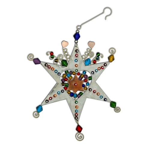 Lite Brite Star Ornament