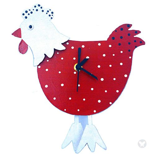 Red Dotted Hen