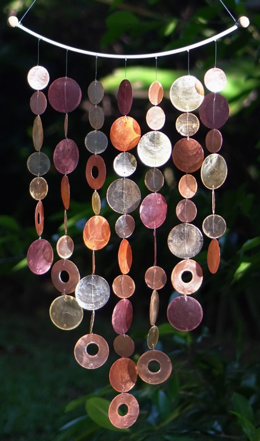 Arch Capiz Chime Flame
