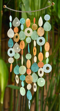 Load image into Gallery viewer, Arch Capiz Chime Tropical Flowers
