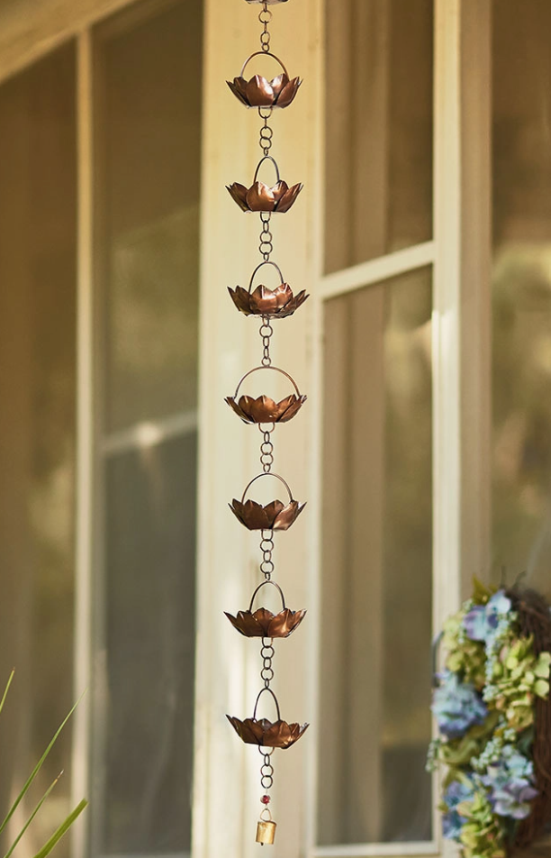 Lotus Rain Chain