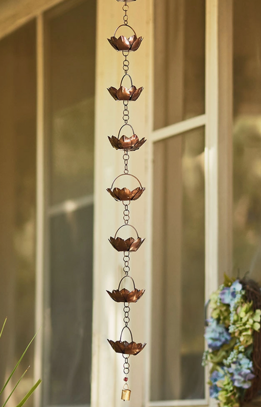 Lotus Rain Chain