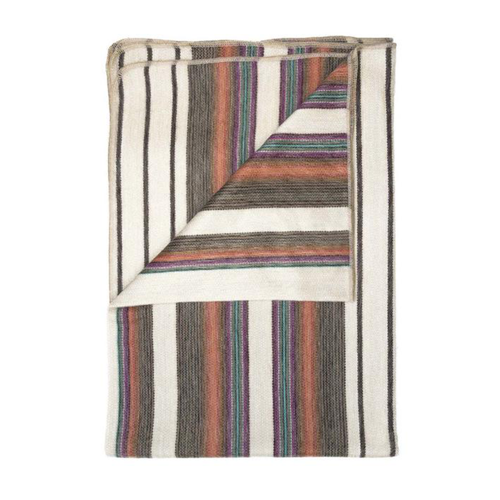 Caramel Apple Alpaca Throw Blanket