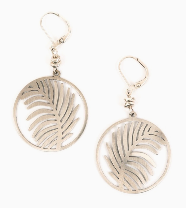 Willow Circle Earrings