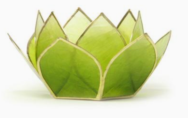 Mini Gemstone Lotus Peridot