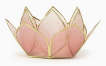 Load image into Gallery viewer, Mini Gemstone Lotus Rose Quartz
