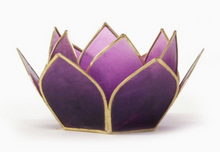 Load image into Gallery viewer, Mini Gemstone Lotus Tanzanite
